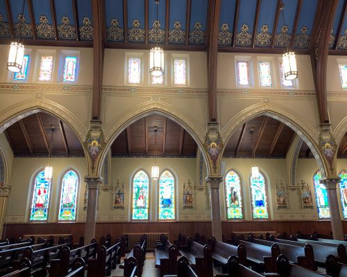 Immaculate Conception right side of pews