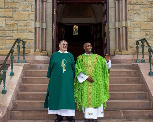 Father Chumo and Deacon George