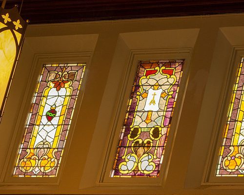 3 Stained glass windows