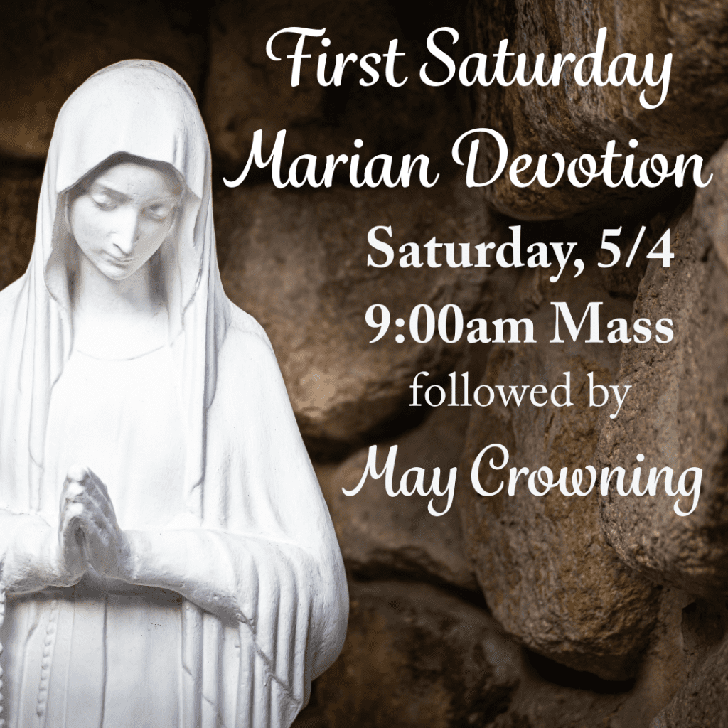 First Saturday Marian Devotion