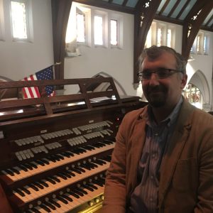 Mathew Hall in Choir Loft