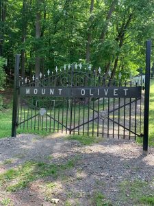 Refurbished Mt Olivet gates