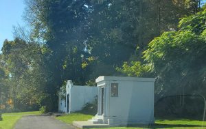 Mausoleums at Calvary Cemetery